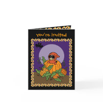 Halloween baby Shower Invitation cards