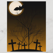 Halloween Background Flyer Design