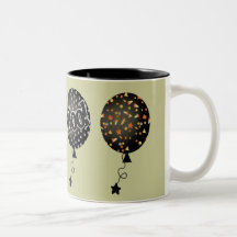 Halloween Balloons Coffee Mug