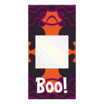 Halloween Bandanna photo card