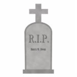 Halloween Barry M. Deep Tombstone Photo Sclupture Photo Cutouts