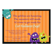 Halloween Bash - Party Invitation for Kids invitations