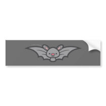 Halloween bat bumper stickers