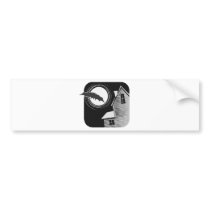 Halloween Bat bumper stickers by belablack Halloween Bat bumper stickers