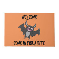 Halloween Bat Doormat