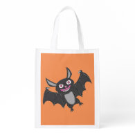 Halloween Bat Market Tote