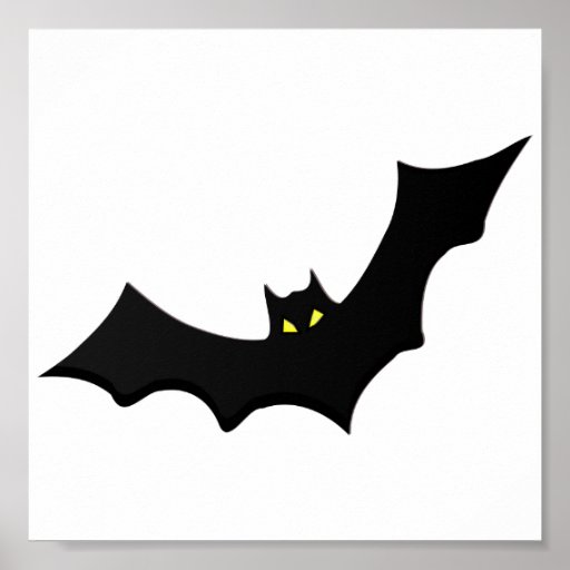 Halloween Bat Print | Zazzle