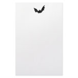 Halloween bat customized stationery