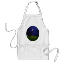 Halloween Bats and Graveyard aprons