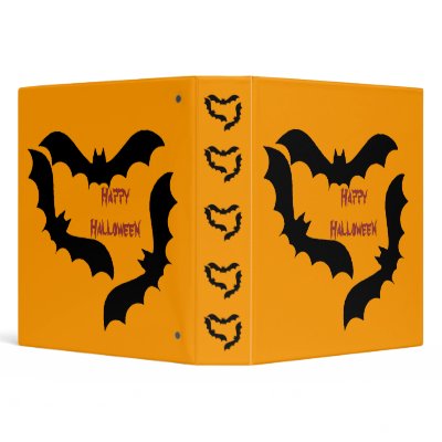 Halloween Bats binders