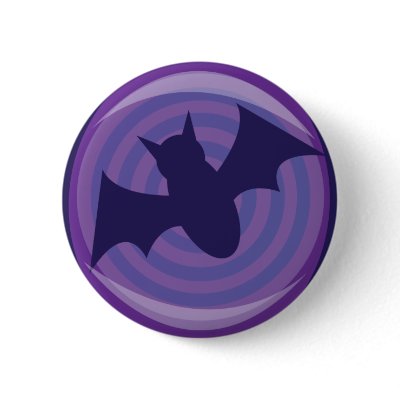 Halloween Bats buttons