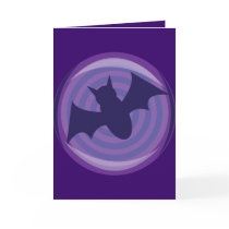 Halloween Bats Card