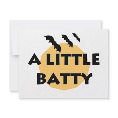 Halloween Bats invitations