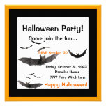 Halloween Bats Invitation
