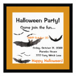 Halloween Bats Invitation