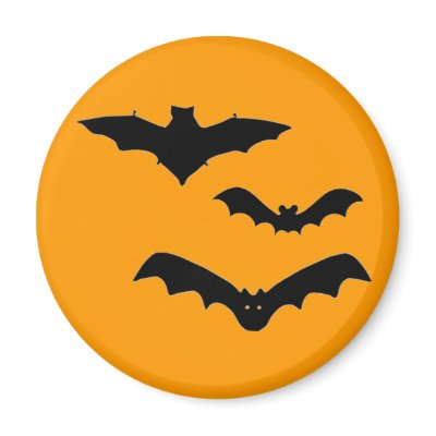 Halloween Bats magnets