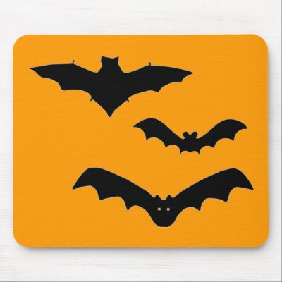 Halloween Bats mousepads