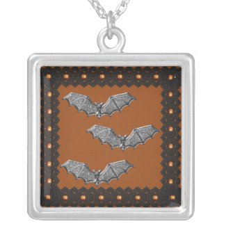 Halloween Bats Necklace necklace
