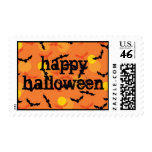 Halloween Bats postage