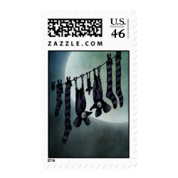 Halloween Bats Stamp