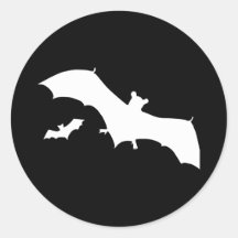 Halloween Bats Sticker