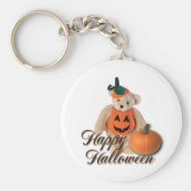 halloween bear key chain