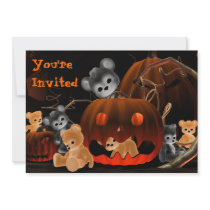 Halloween Bearz #2 Invitation