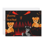 Halloween Bearz #4 Invitation