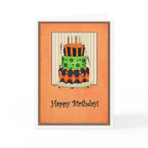 Halloween Birthday cards by MANolan Halloween Birthday cards