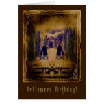 Halloween Birthday - Haunting Spooky Girls Cards