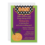Halloween Birthday Invitation