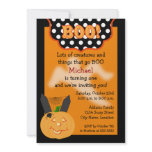Halloween Birthday Invitation