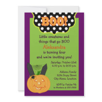 Halloween Birthday Invitation