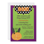 Halloween Birthday Invitation