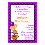 Halloween Birthday Invitation