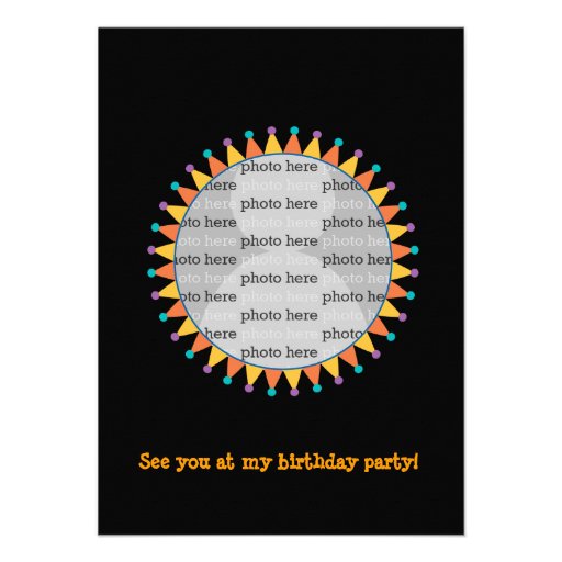 Halloween Birthday Kid's Costume Party Invitation