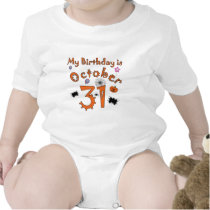 Halloween Birthday October 31st t-shirts by nikiclix Halloween Birthday October 31st t-shirts