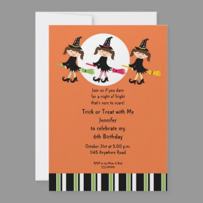 Halloween Birthday Party Invitation Zazzle_invitation Halloween Birthday Party Invitation Zazzle_invitation