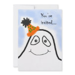 Halloween bithday party invitation