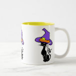 Halloween Black Cat Coffee Mug