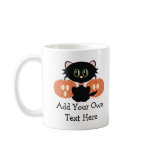 Halloween Black Cat Mug