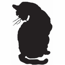 Halloween Black Cat Pin Photo Sculptures