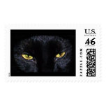 halloween black cat postage stamp halloween black cat postage stamp