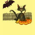 Halloween Black Cat Shirt shirt