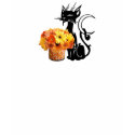 Halloween Black Cat t-shirts