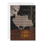 Halloween Block Party Custom Announcements