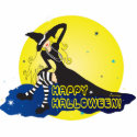 halloween blonde witch on cloud photo sculptures by VioDeSign halloween blonde witch on cloud photo sculptures