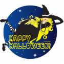 halloween blonde  witch photo sculptures