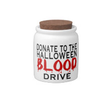 Halloween Blood Drive Candy Dish