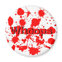 Halloween Blood Splatter Magnet